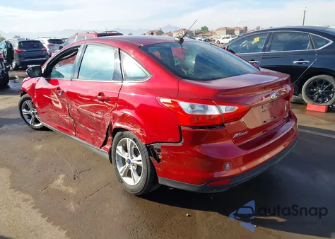 2014 Ford Focus Se из США, поврежденный, VIN 1FADP3F25EL390189